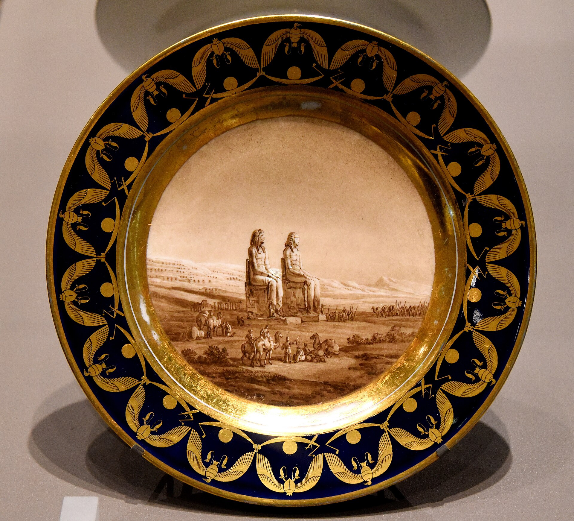 napoleon egyptian dinner service 